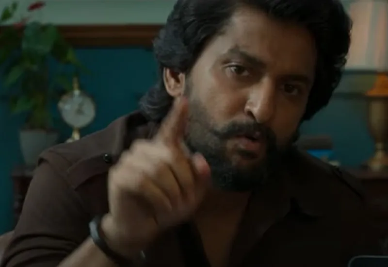 VIDEO : नानी की फिल्म 'हिट: द थर्ड केस' का ट्रेलर रिलीज, दुश्मनों का सफाया करते नजर आए नानी 