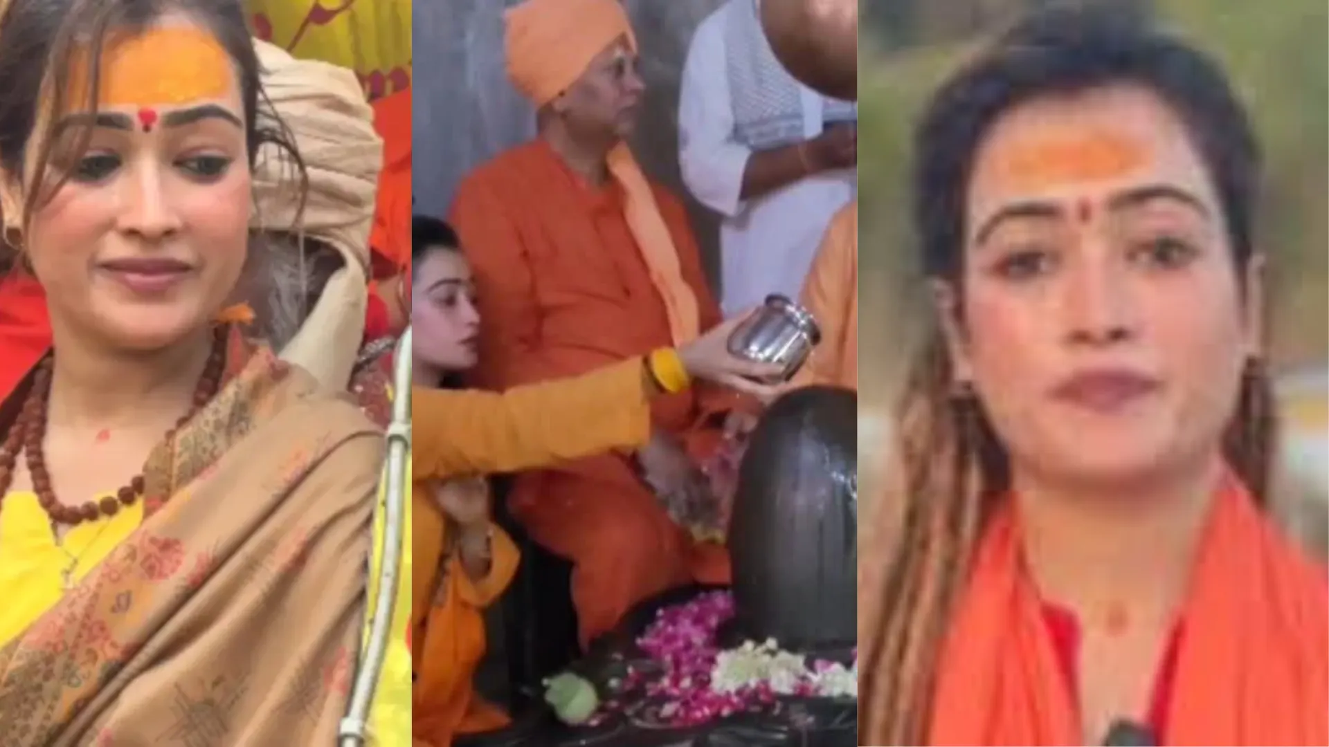 महाकुंभ की सबसे खूबसूरत साध्वी हर्षा रिछारिया पहुंची वृन्दावन, बोलीं -हिन्दू सनातनी युवा को जागृत करने के लिए शुरू होगी पदयात्रा 