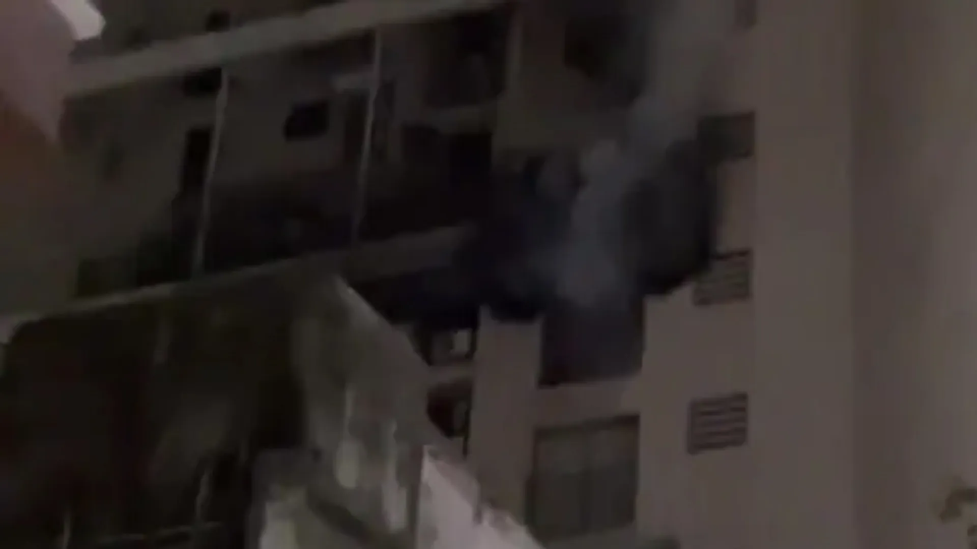 बहुमंजिला बिल्डिंग में लगी आग में फंसी मां-बेटी- सीढ़ी लगाकर उतारा गया, तीन दमकल ने एक घंटे में पाया काबू 