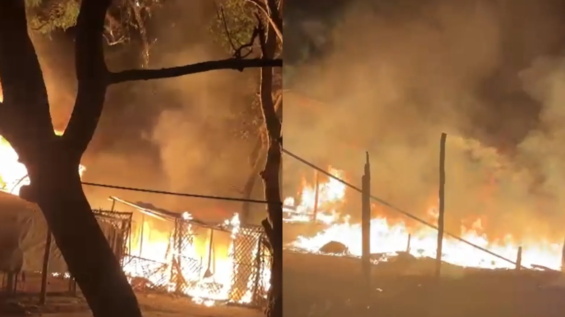 UP News:  लालगंज कृषि मंडी में लगी आग, लाखों का सामान जलकर हुआ खाक, देखे वीडियो 