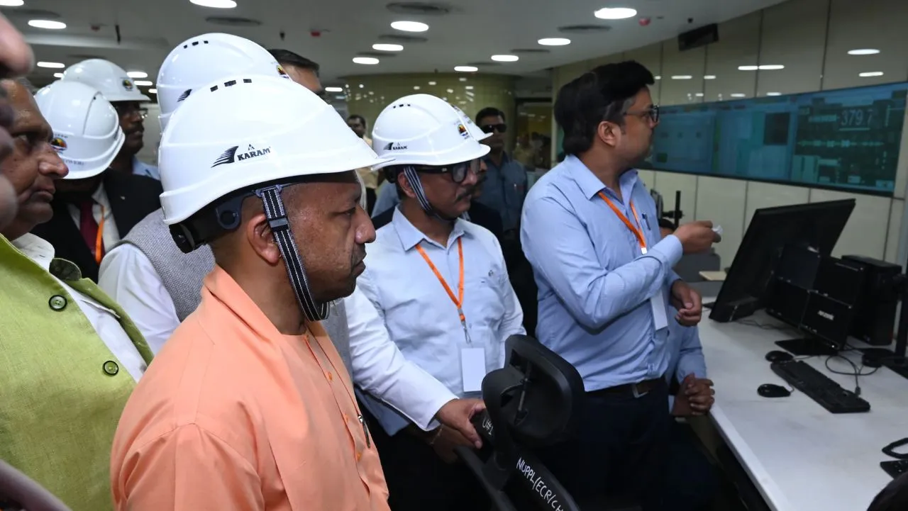 Panki Power Plant Kanpur News Yogi 3