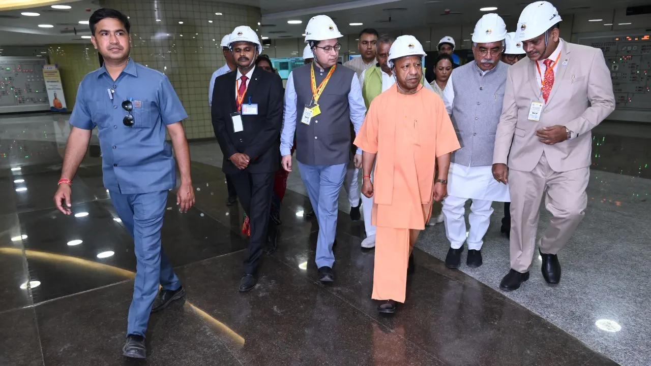 Panki Power Plant Kanpur News Yogi 4