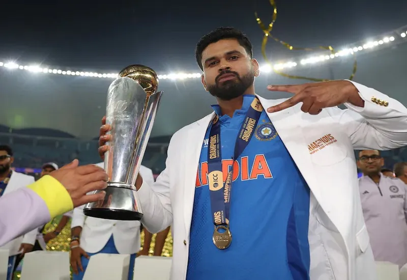 ICC Awards : श्रेयस अय्यर मार्च महीने के सर्वश्रेष्ठ क्रिकेटर के पुरस्कार की दौड़ में  शामिल