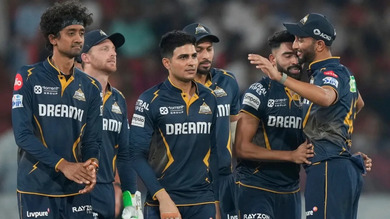 SRH vs GT IPL 2025:सिराज के चार विकेट, गुजरात टाइटन्स ने हैदराबाद सनराइजर्स को आठ विकेट पर 152 रन पर रोका