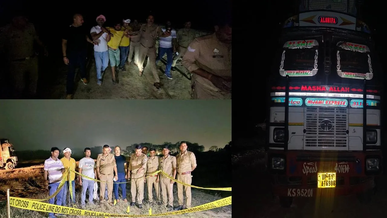 गोंडा में 28 गोवंश बरामद: पुलिस व गो तस्करों के बीच मुठभेड़, शातिर गोतस्कर घायल