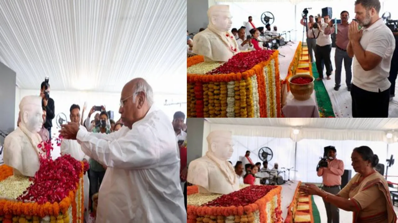समता दिवस पर मल्लिकार्जुन खरगे और राहुल गांधी ने जगजीवन राम को किया नमन, अर्पित की श्रद्धांजलि  