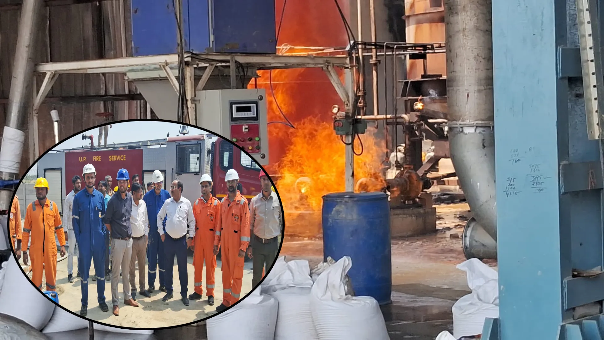 Bareilly: एथेनॉल फैक्ट्री में फटा बॉयलर...आग लगने से दो मजदूर झुलसे