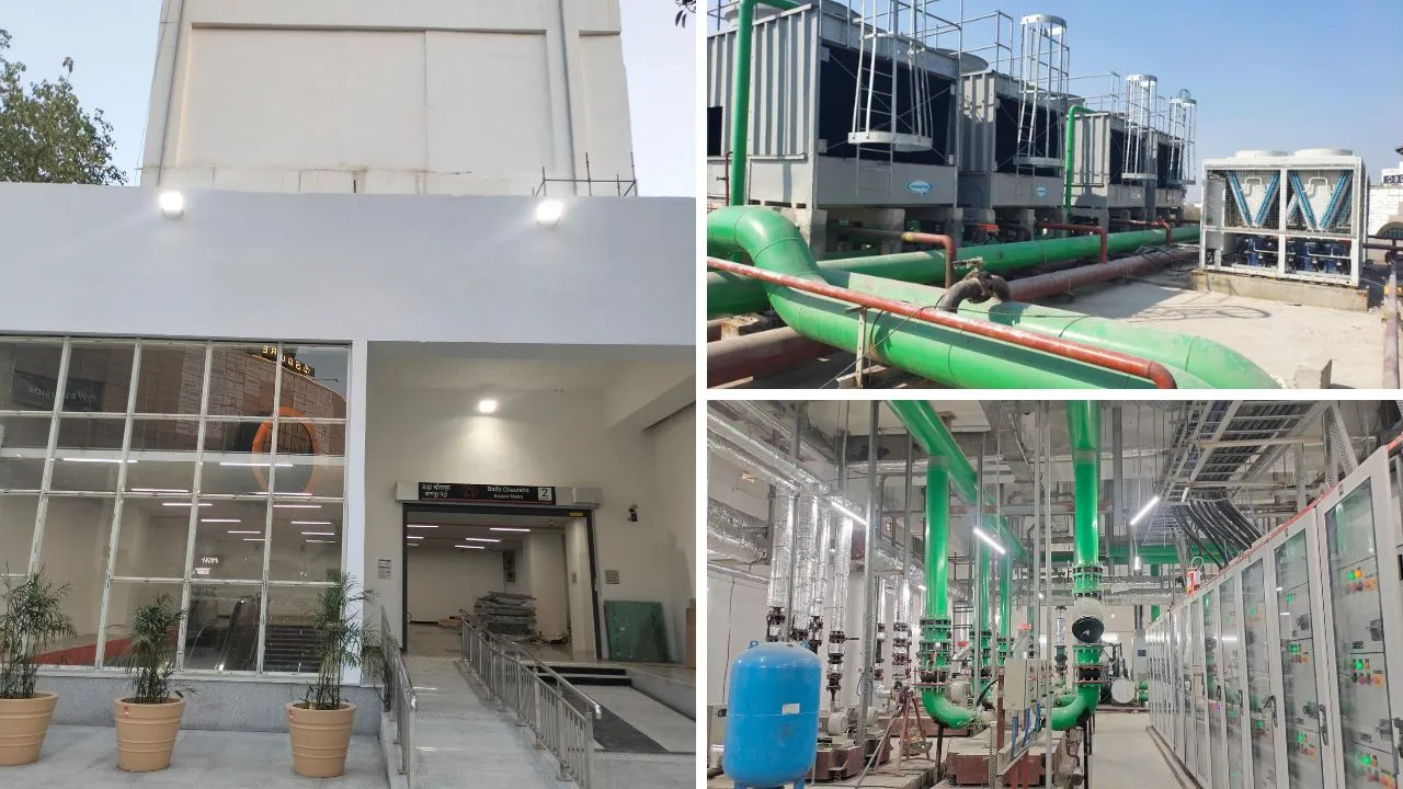 अंडरग्राउंड स्टेशन को कूल रखेंगी एन्सलेरी बिल्डिंग, चुन्नीगंज से कानपुर सेंट्रल तक अंडरग्राउंड स्टेशनों के साथ बने भवन का निर्माण पूरा