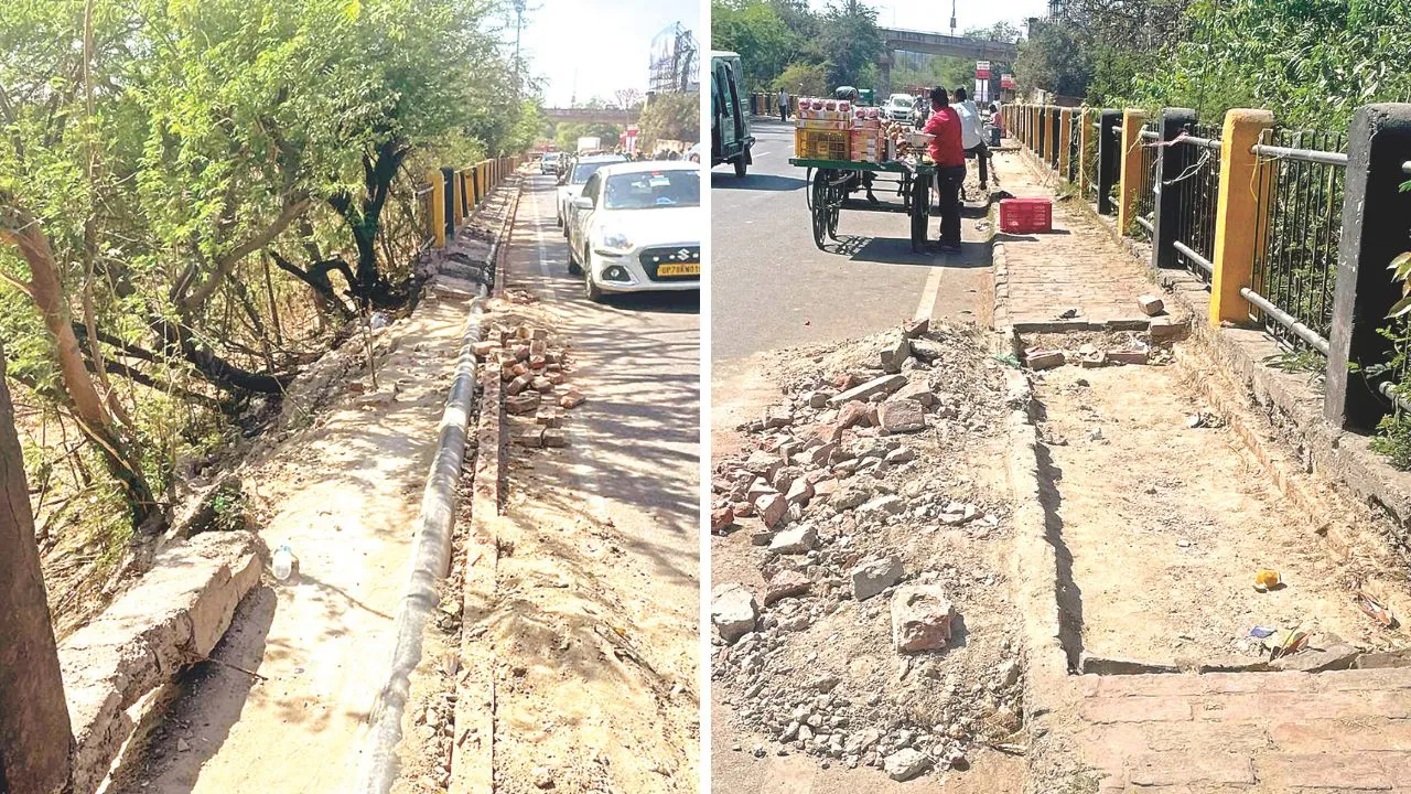 Kanpur: प्रधानमंत्री का दौरा रद तो पीडब्ल्यूडी हुआ मस्त; गोविंदपुरी पुल का सुधार व मरम्मत काम छोड़ दिया अधूरा 