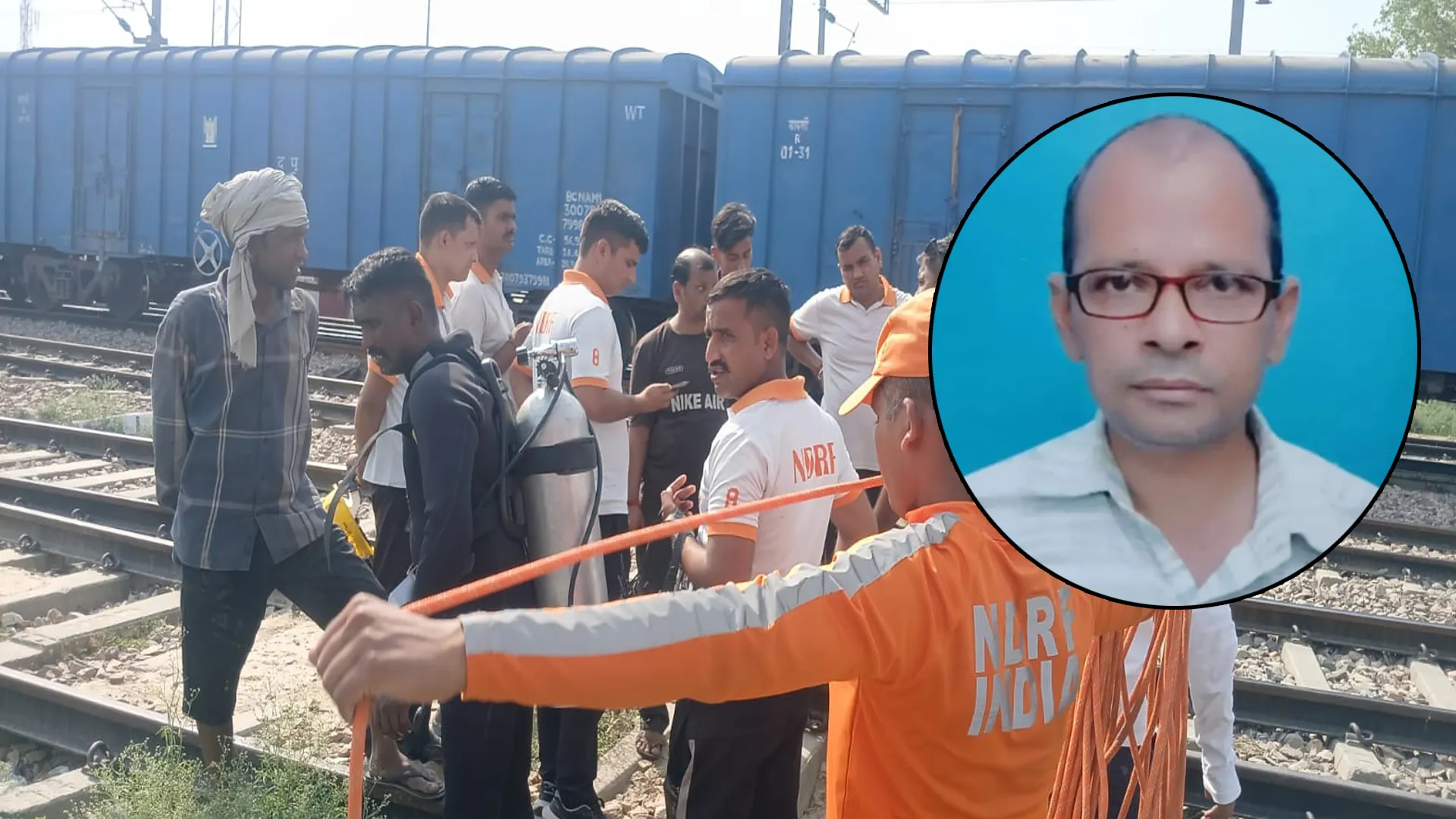 कासगंज: आठ माह से लापता कानूनगो की तलाश में नाले में उतरी NDRF की टीम