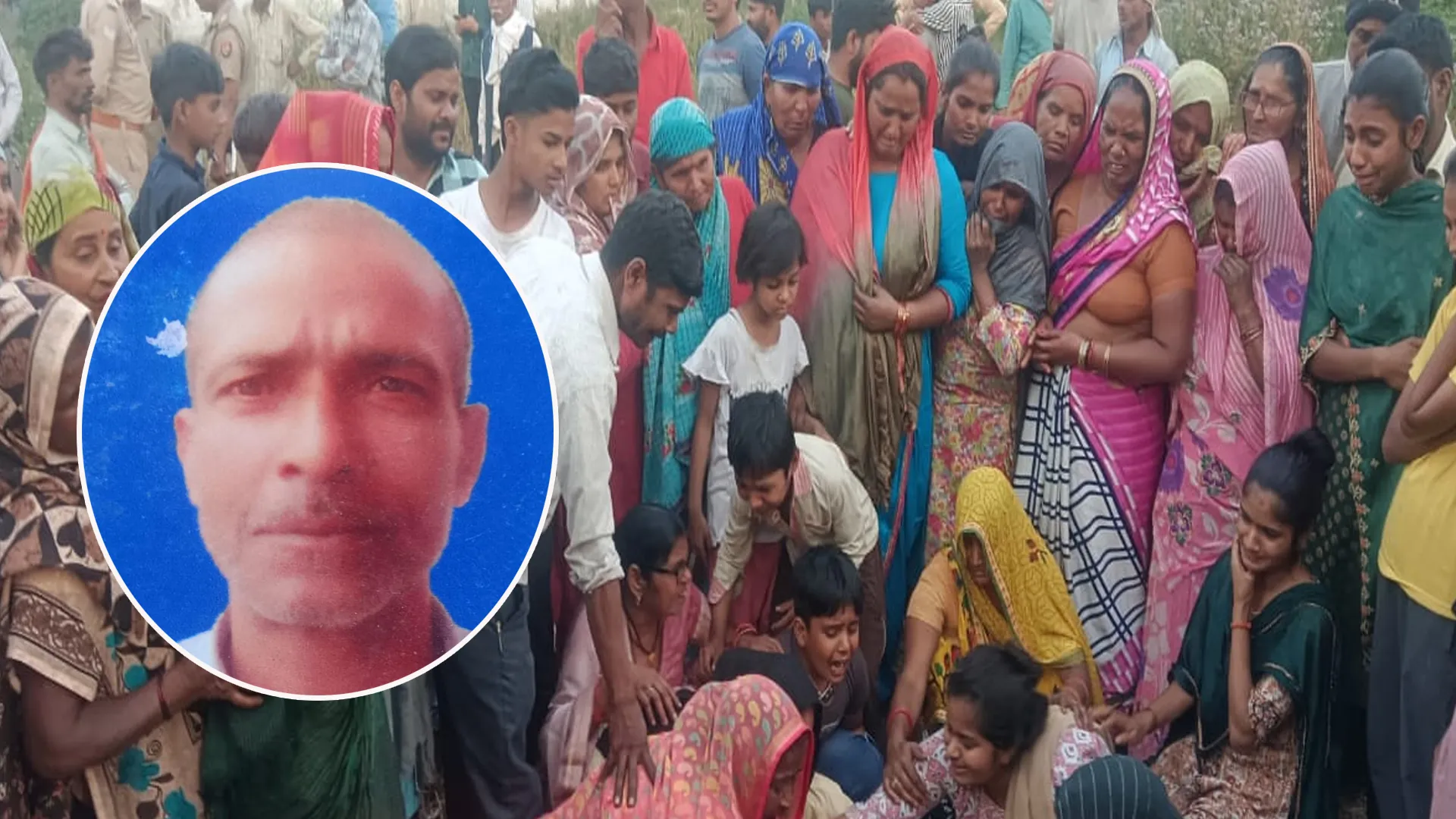 रामपुर: खेत में टूटी पड़ी हाईटेंशन लाइन की चपेट में आकर किसान की मौत