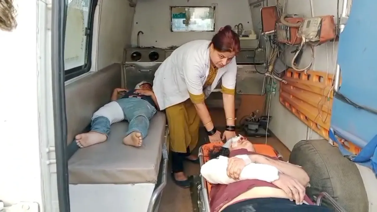 घायल हादसा बीकेटी