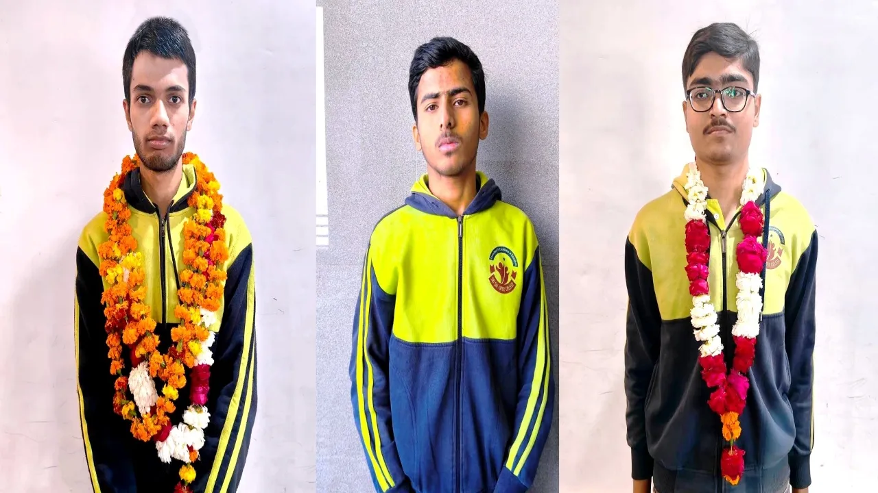 JEE Mains Result 2025 : होनहारों ने लहराया परचम, अमृतांश व हमजा टॉपर