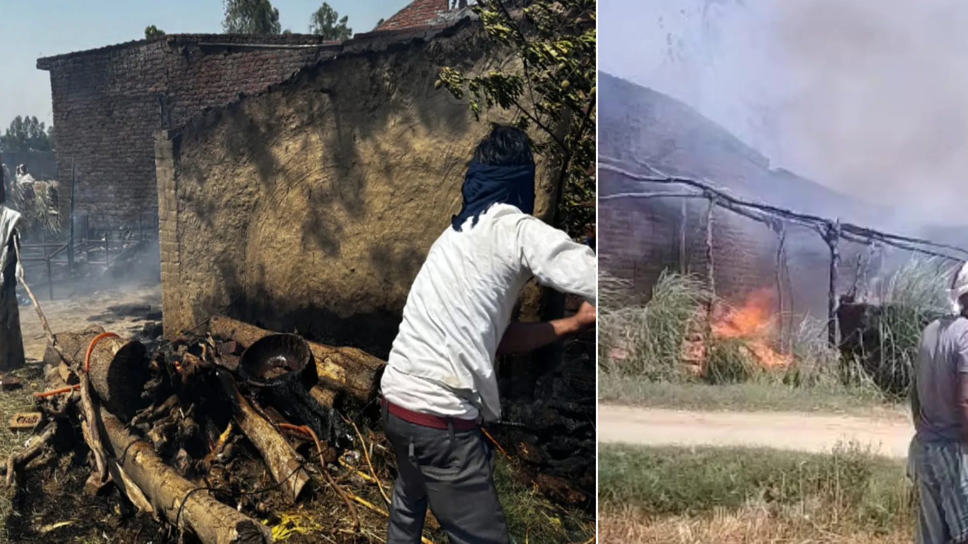 Bareilly: झोपड़ी में लगी आग से चार साल की मासूम की जिंदा जलकर मौत...आसपास खड़ी फसल भी राख