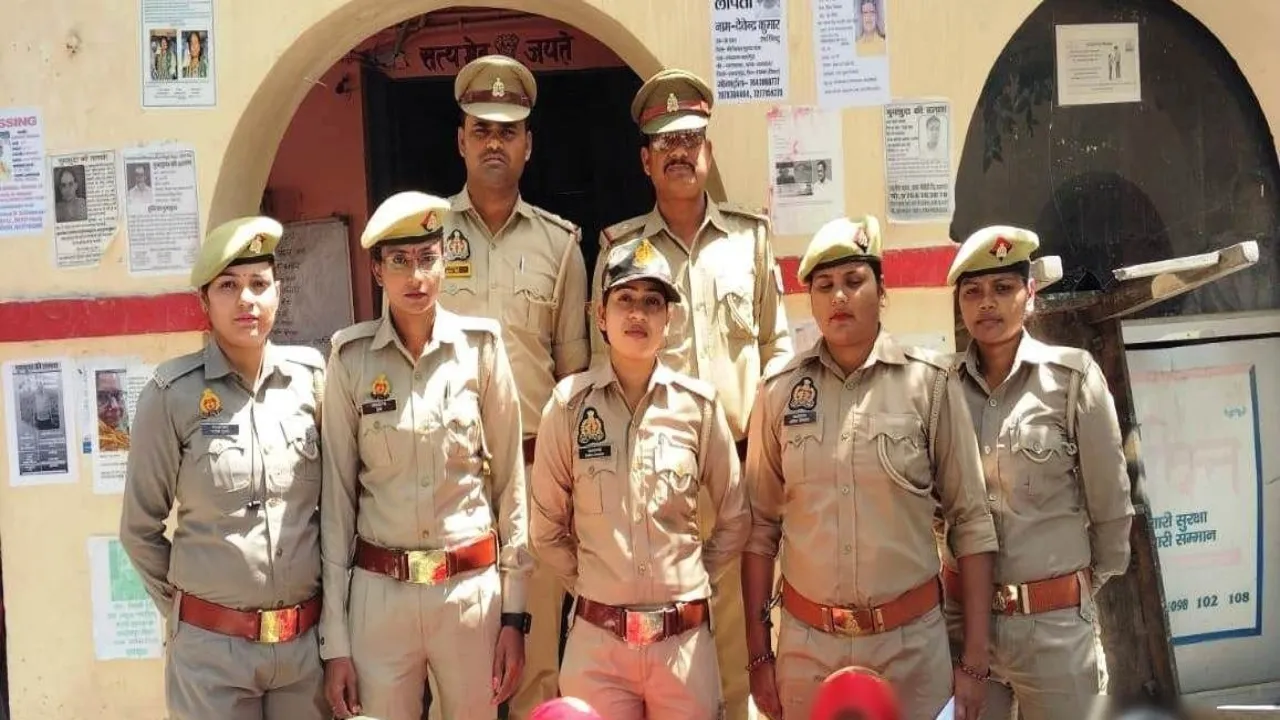 पांच महिलाएं गिरफ्तार (1)