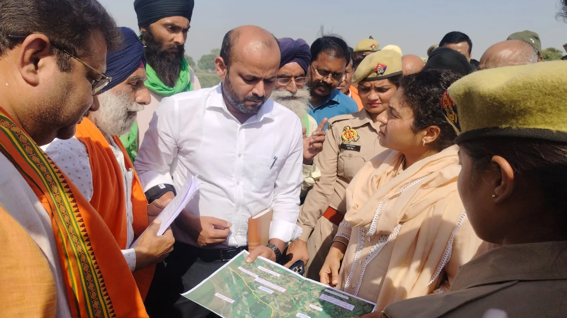 लखीमपुर खीरी: मिली राहत...मानसून के पहले घाघी नाले पर बंधेगा क्षतिग्रस्त बंधा