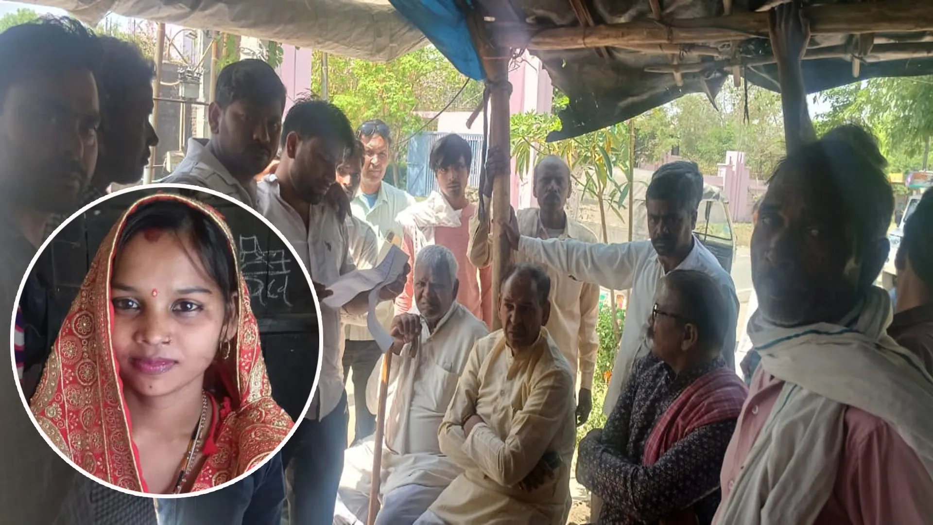 कासगंज: पंचायत के बाद मायके से लाए थे...अब विवाहिता को फांसी पर लटकाकर मारने का आरोप