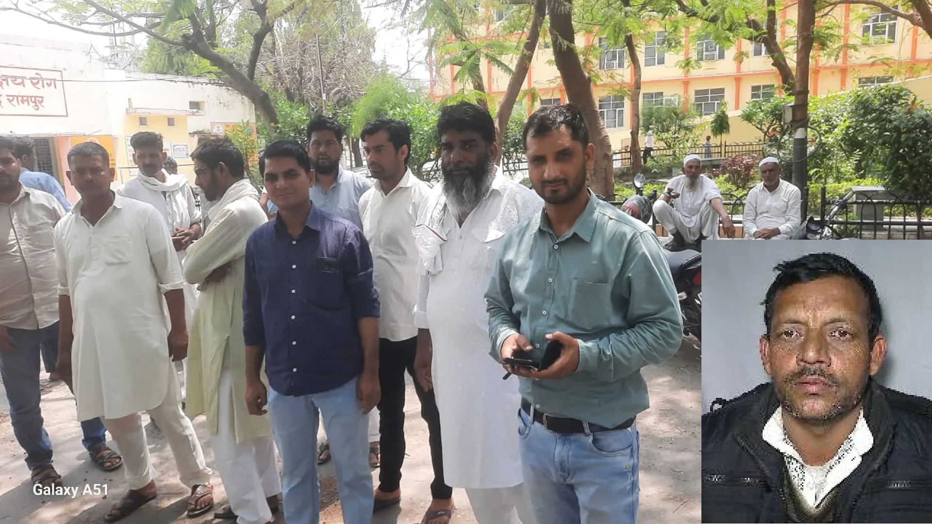 रामपुर: मिलक खानम में ट्रैक्टर-ट्राली की टक्कर से बाइक सवार की मौत