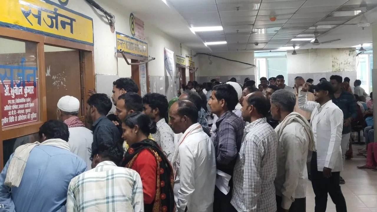 Lakhimpur: मौसम में बदलाव से बढ़े पेट दर्द, बुखार और डायरिया के मरीज