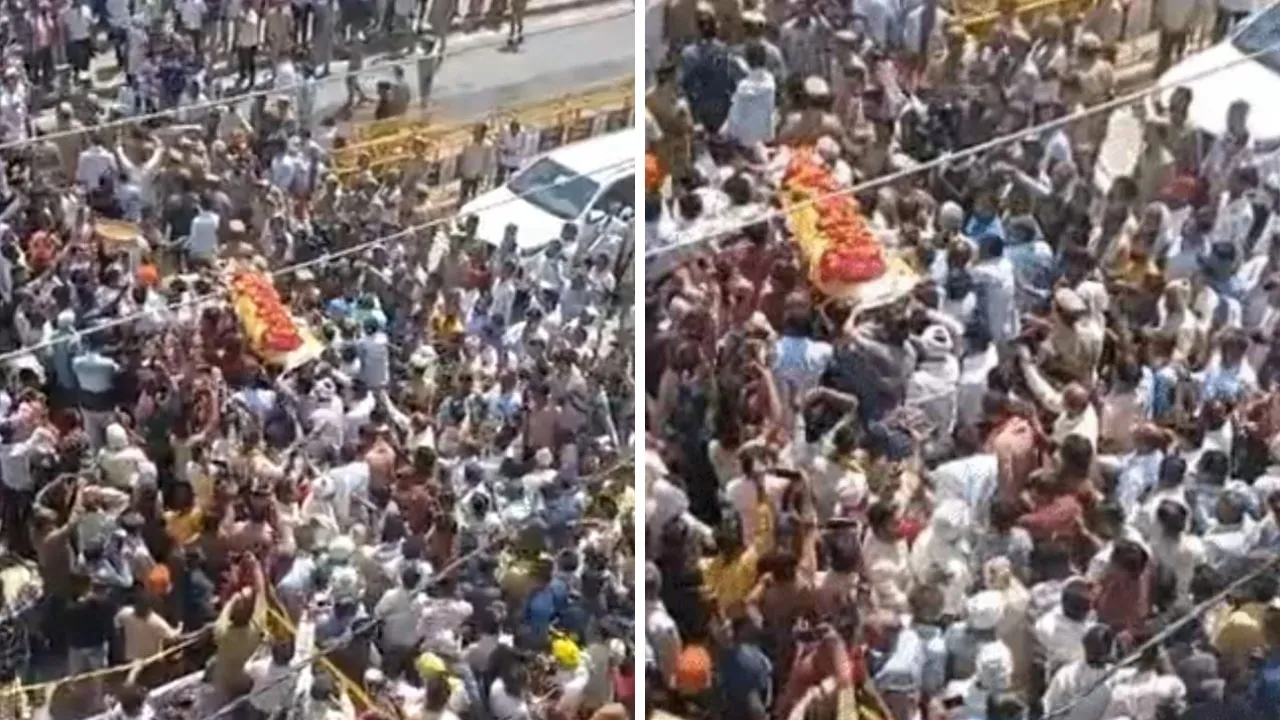 सीएम योगी अंतिम यात्रा 2233कक