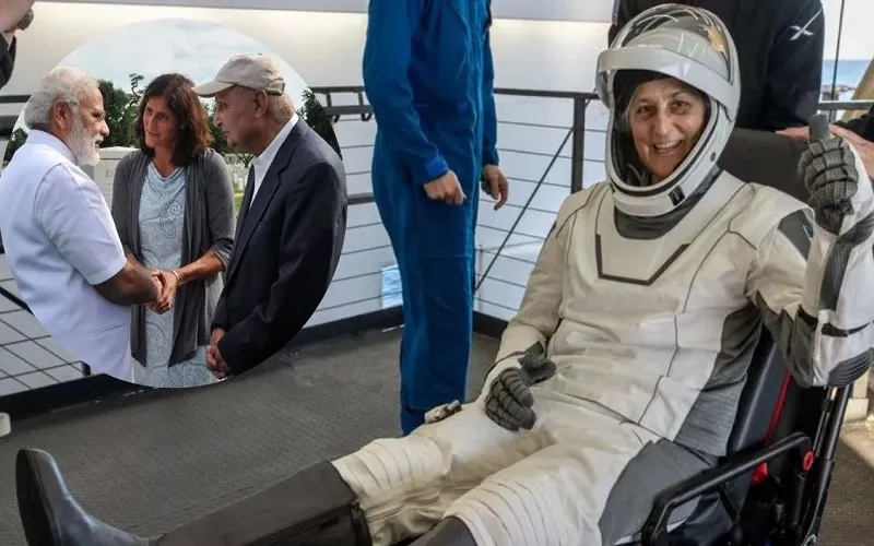 अंतरिक्ष से अद्भुत दिखता है भारत...अपने पिता की जन्मभूमि पर जरूर जाएंगी सुनीता विलियम्स