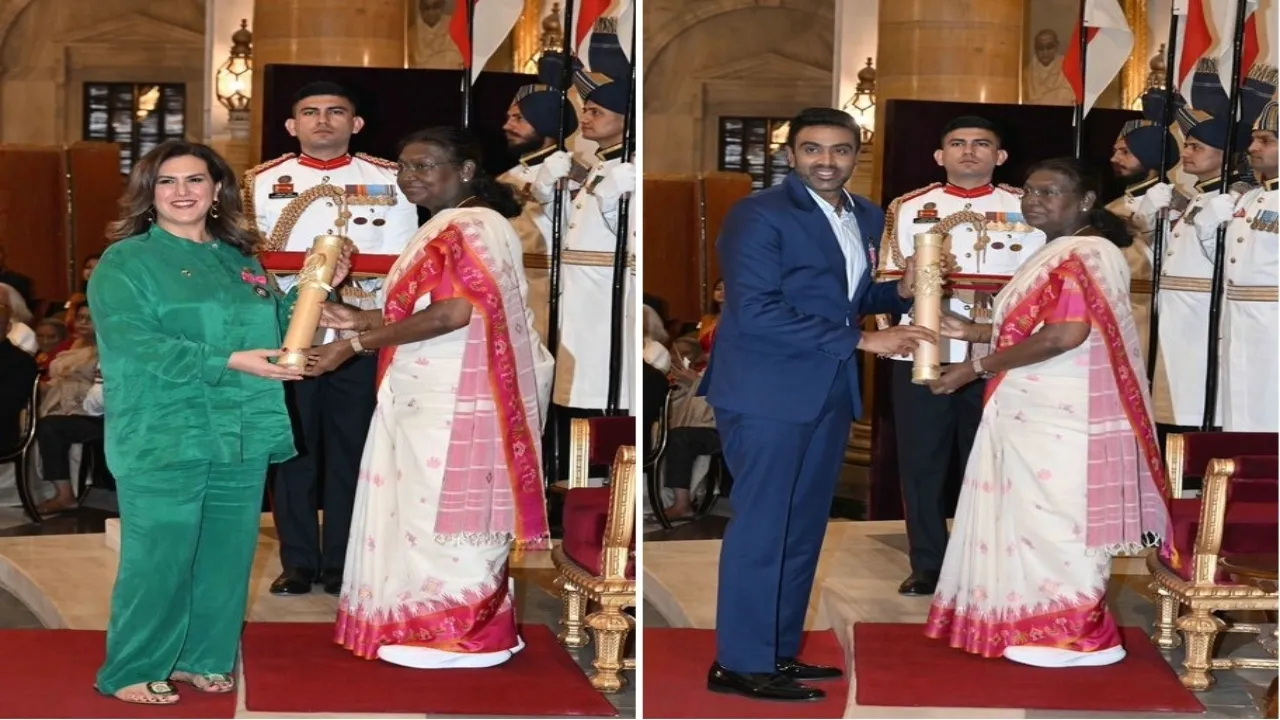 Padma Awards: राष्ट्रपति ने 71 पद्म पुरस्कार विजेताओं को किया सम्मानित, इन हस्तियों को मिला सम्मान