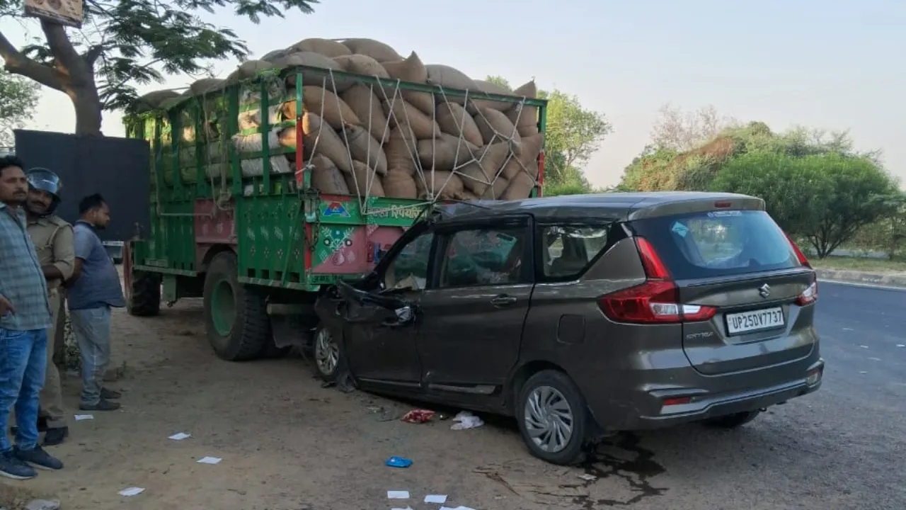 हाईवे पर हादसा