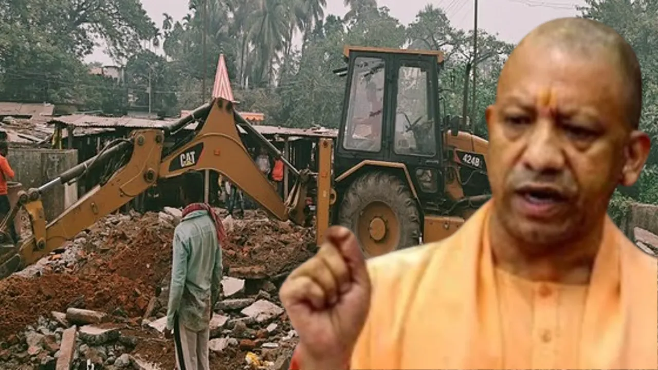 नेपाल बॉर्डर से सटे जिलों में बुलडोजर एक्शन तेज, बहराइच, बलरामपुर, सिद्धार्थनगर समेत कई जिले निशाने पर