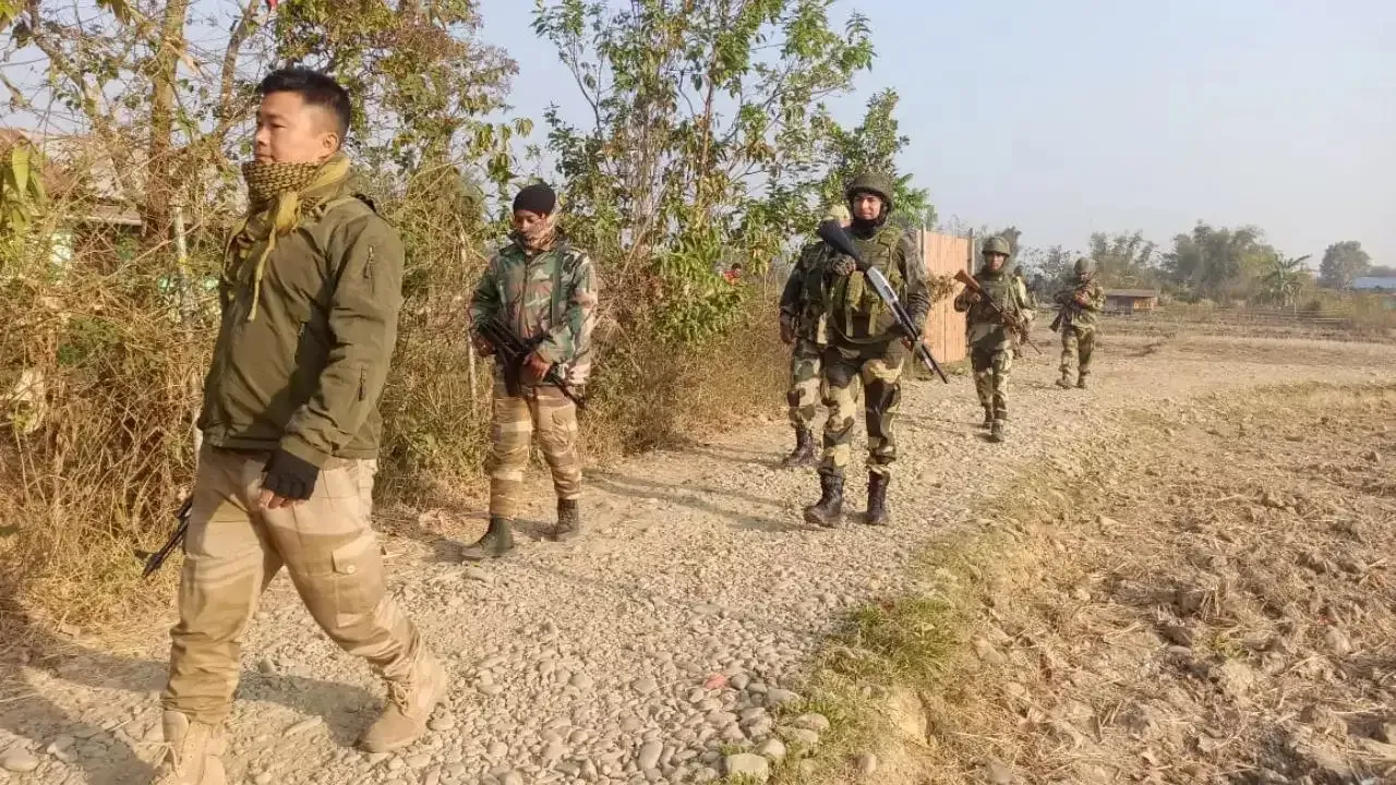 उग्रवादियों के खिलाफ सुरक्षाबलों का बड़ा एक्सन, नौ उग्रवादी गिरफ्तार