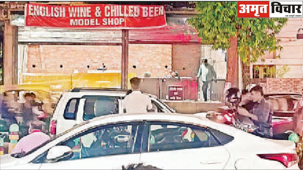 लखनऊः आश्वासन देकर गायब जिम्मेदार, दिनभर खुली रहीं मॉडल शॉप, सोसाइटी वालों ने दी प्रशासन को 24 घंटे की मोहलत