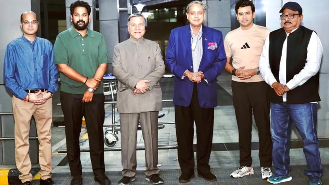 'आतंक के सामने चुप नहीं बैठेंगे', शशि थरूर के नेतृत्व वाला डेलीगेशन अमेरिका के लिए रवाना