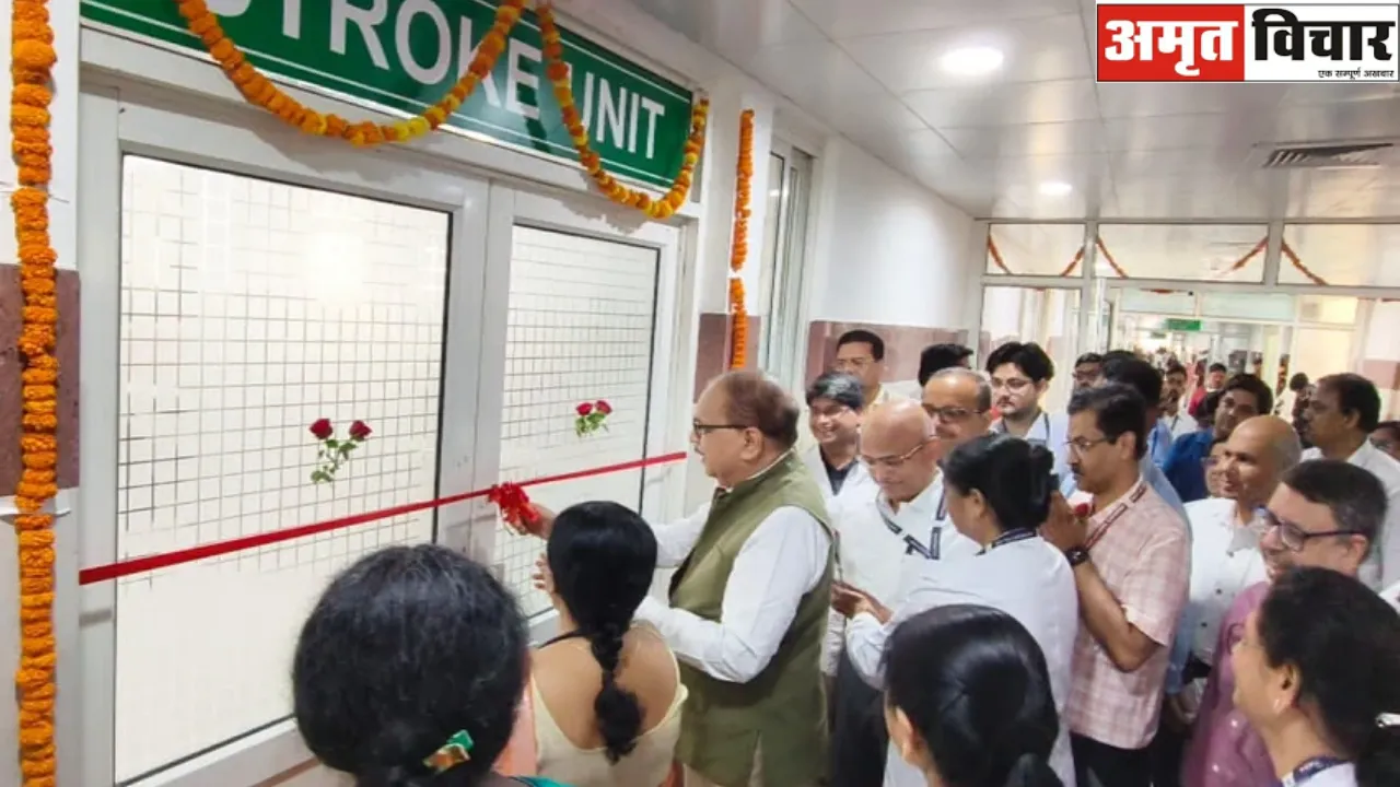 SGPGI में खुला यूपी का पहला इस्केमिक स्ट्रोक यूनिट, मिलेंगी ये सुविधाएं