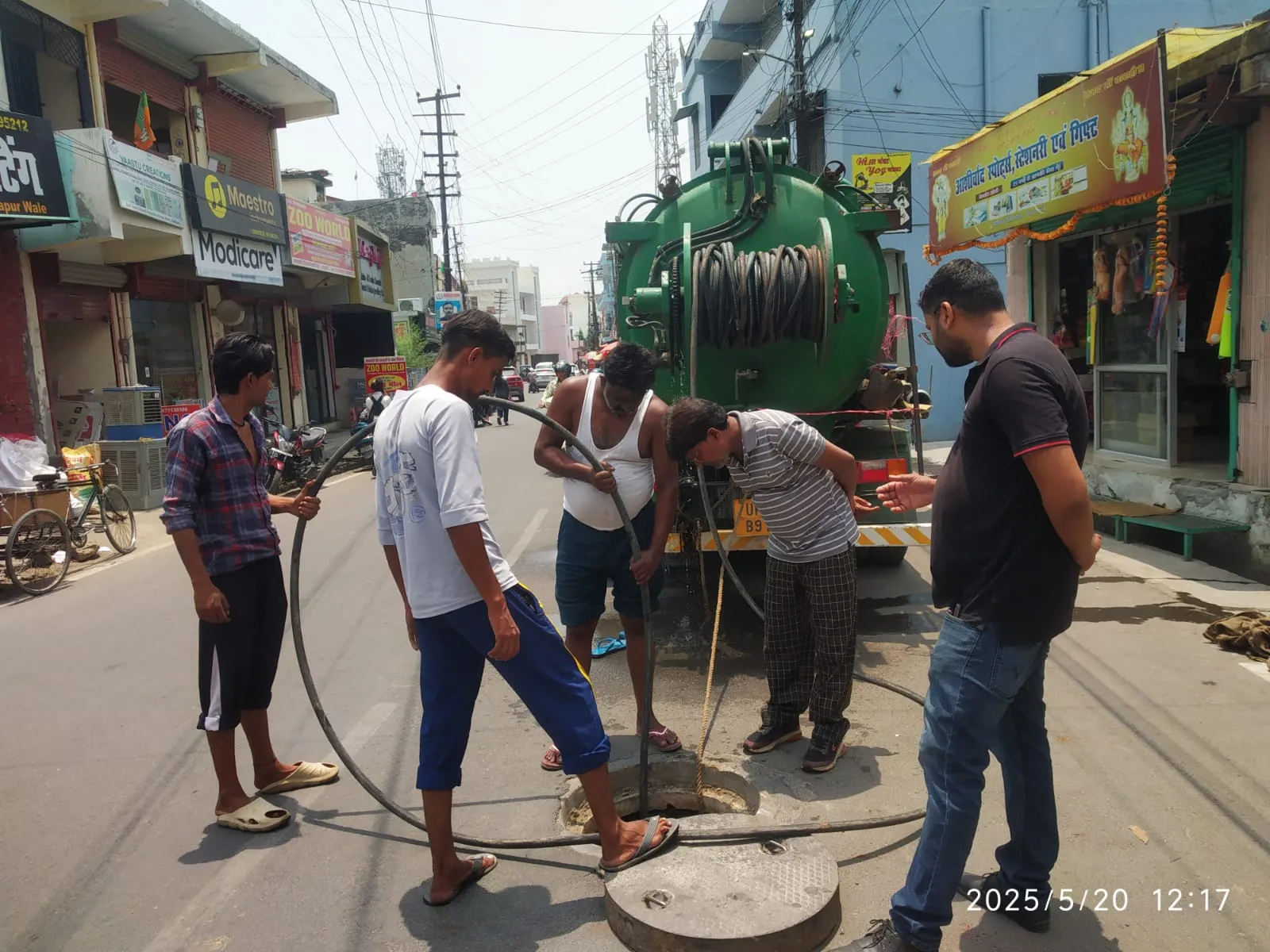 हल्द्वानी को मिलेगी जेटिंग मशीन, साफ होगा संकरी गलियों का जाम सीवर  