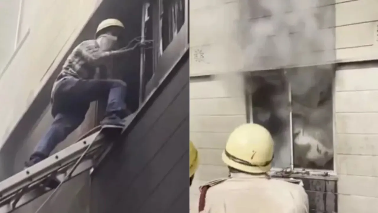 राजस्थान: होटल में आग लगने से महिला समेत चार लोगों की दर्दनाक मौत, जान बचाने के लिए खिड़कियों से कूदे लोग