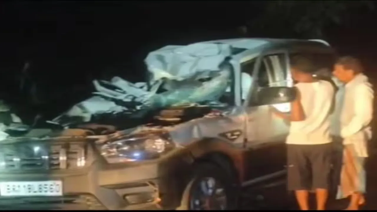 बिहार के कटिहार में भीषण हादसा: कार और ट्रैक्टर की टक्कर में आठ लोगों की मौत, दो अन्य घायल 