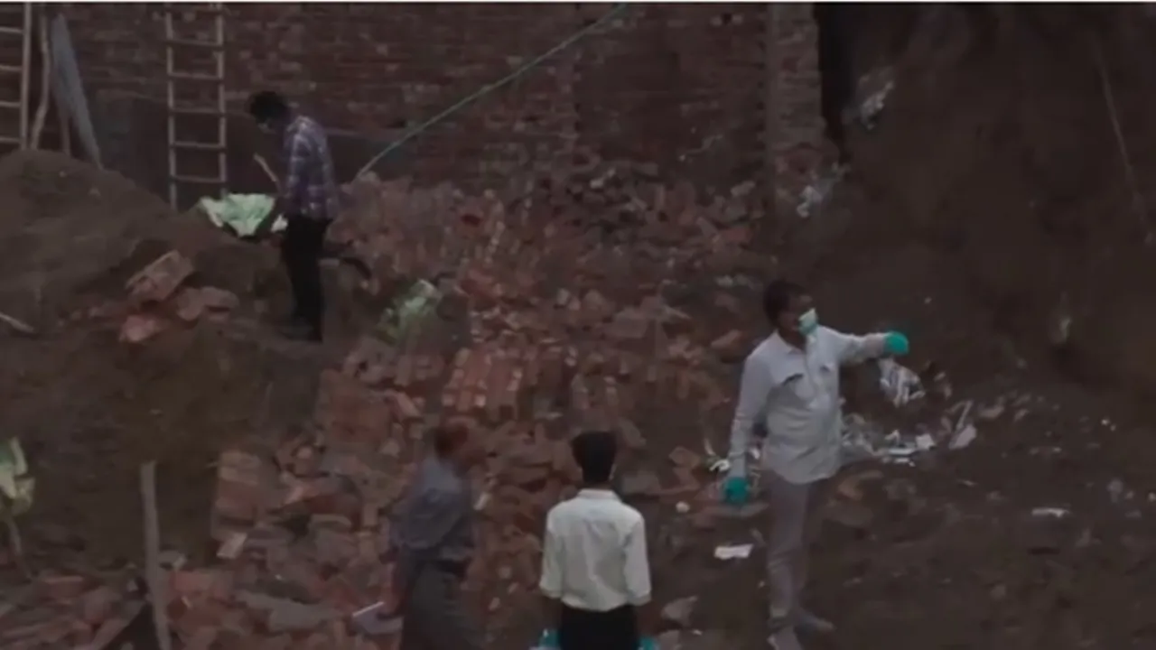 दिल्ली के पहाड़गंज में बड़ा हादसा: निर्माणाधीन इमारत गिरने से 2 लोगों की मौत, एक घायल 