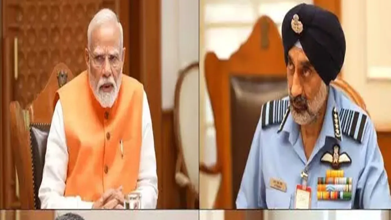 Pahalgam Attack: पाकिस्तान से तनाव के बीच वायुसेना प्रमुख ने की PM मोदी से मुलाकात, खास मसलों पर हुई चर्चा