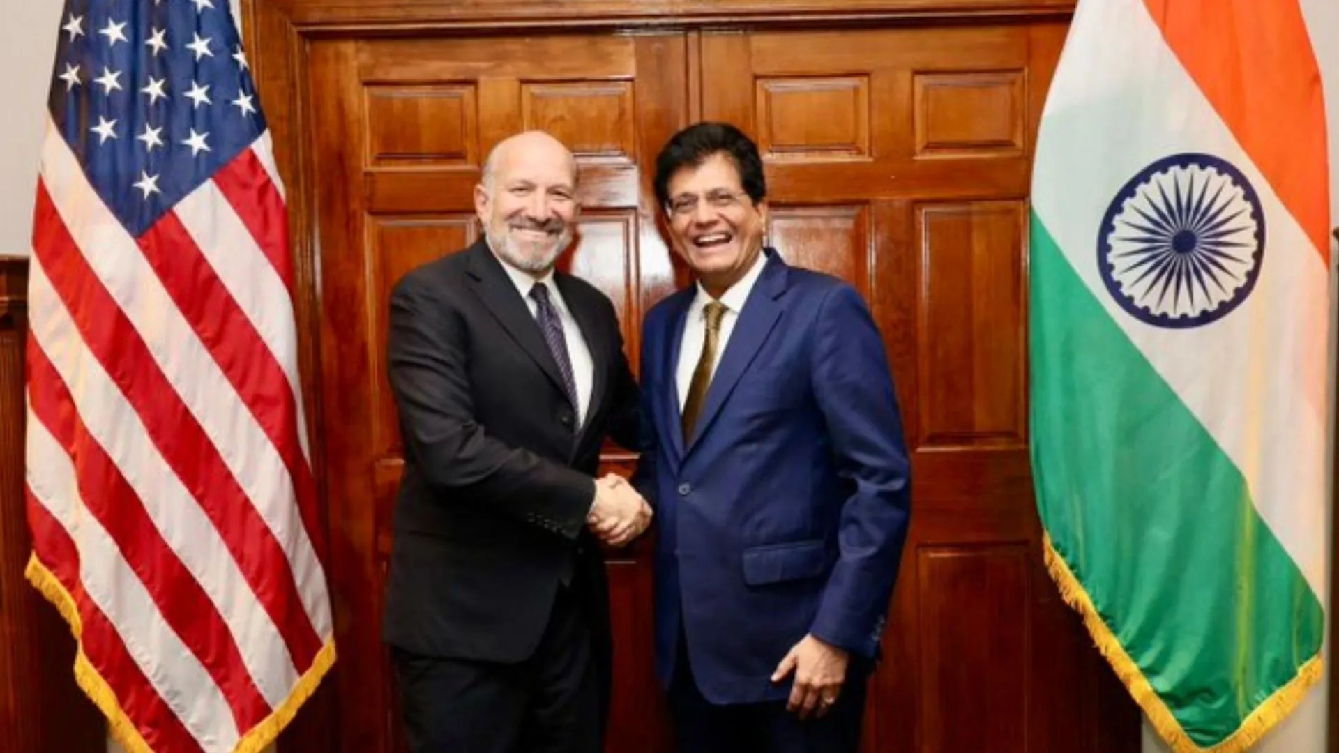 India-US Trade deal : पीयूष गोयल ने अमेरिका कॉमर्स सेक्रेटरी से की मुलाकात, ट्रेड डील को लेकर की चर्चा 
