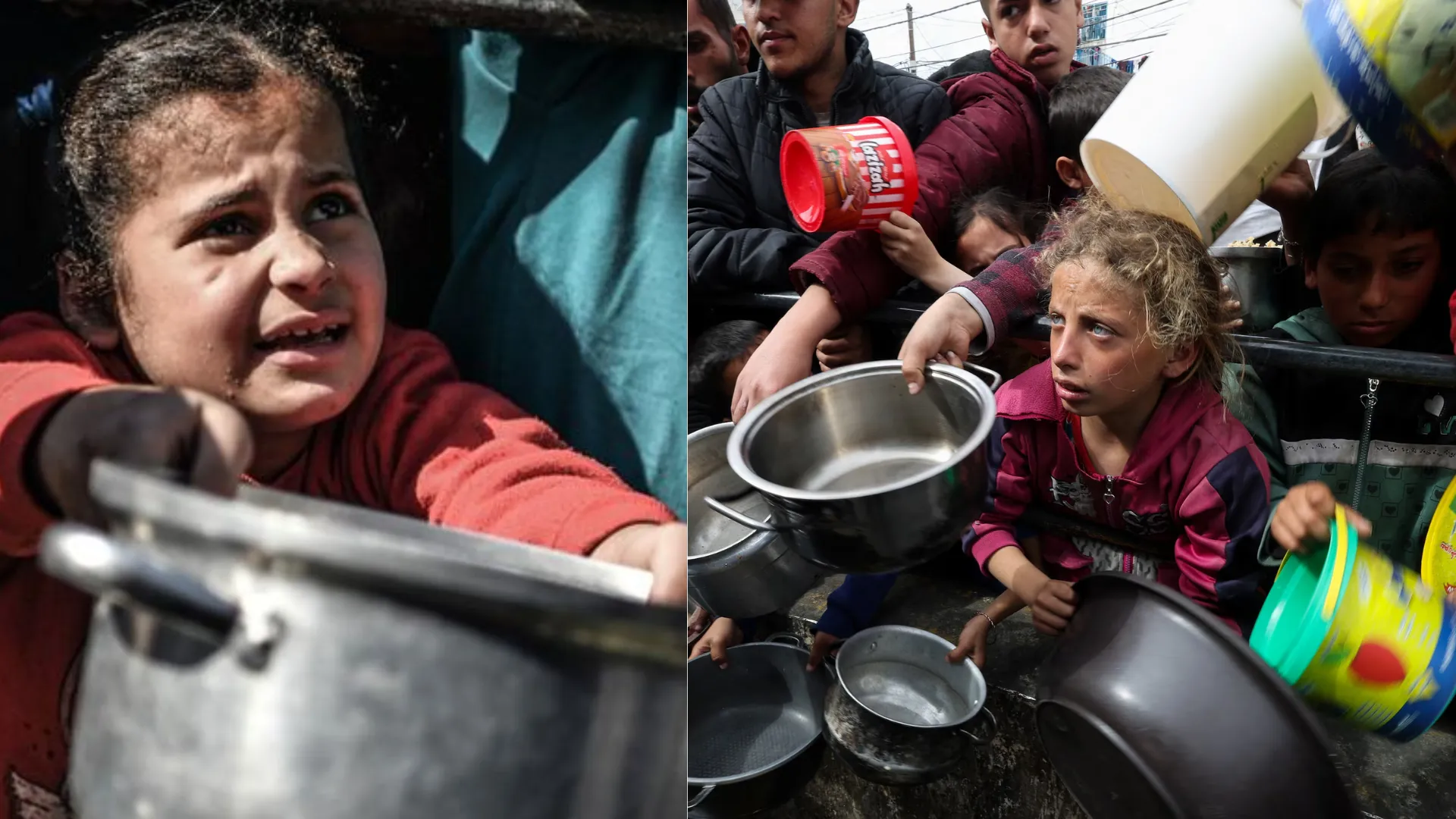 गाजा में भुखमरी जैसे हालात, UN में अकालग्रस्त घोषित करने की मांग 