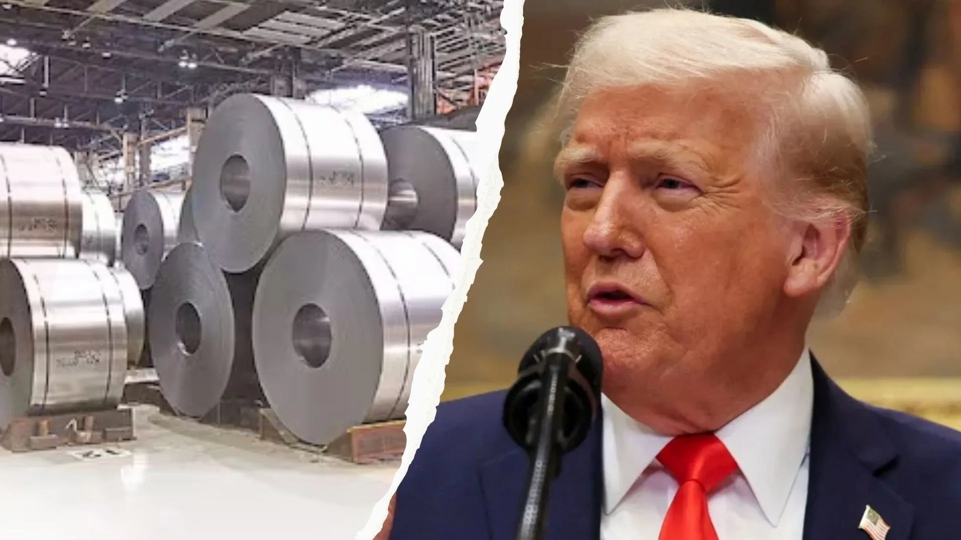 ट्रंप ने स्टील import पर लगाया 50 % का शुल्क, भारतीय उत्पादकों और निर्यातकों को लग सकता है झटका 
