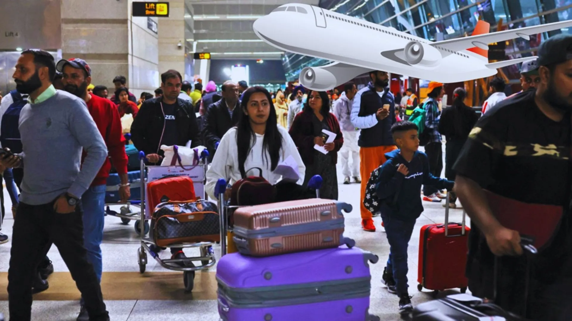 बोर्डिंग से 3 घंटे पहले एयरपोर्ट पहुंचे पैसेंजर्स, घरेलू एयरलाइंस ने की हवाई यात्रियों के लिए गाइडलाइन जारी 