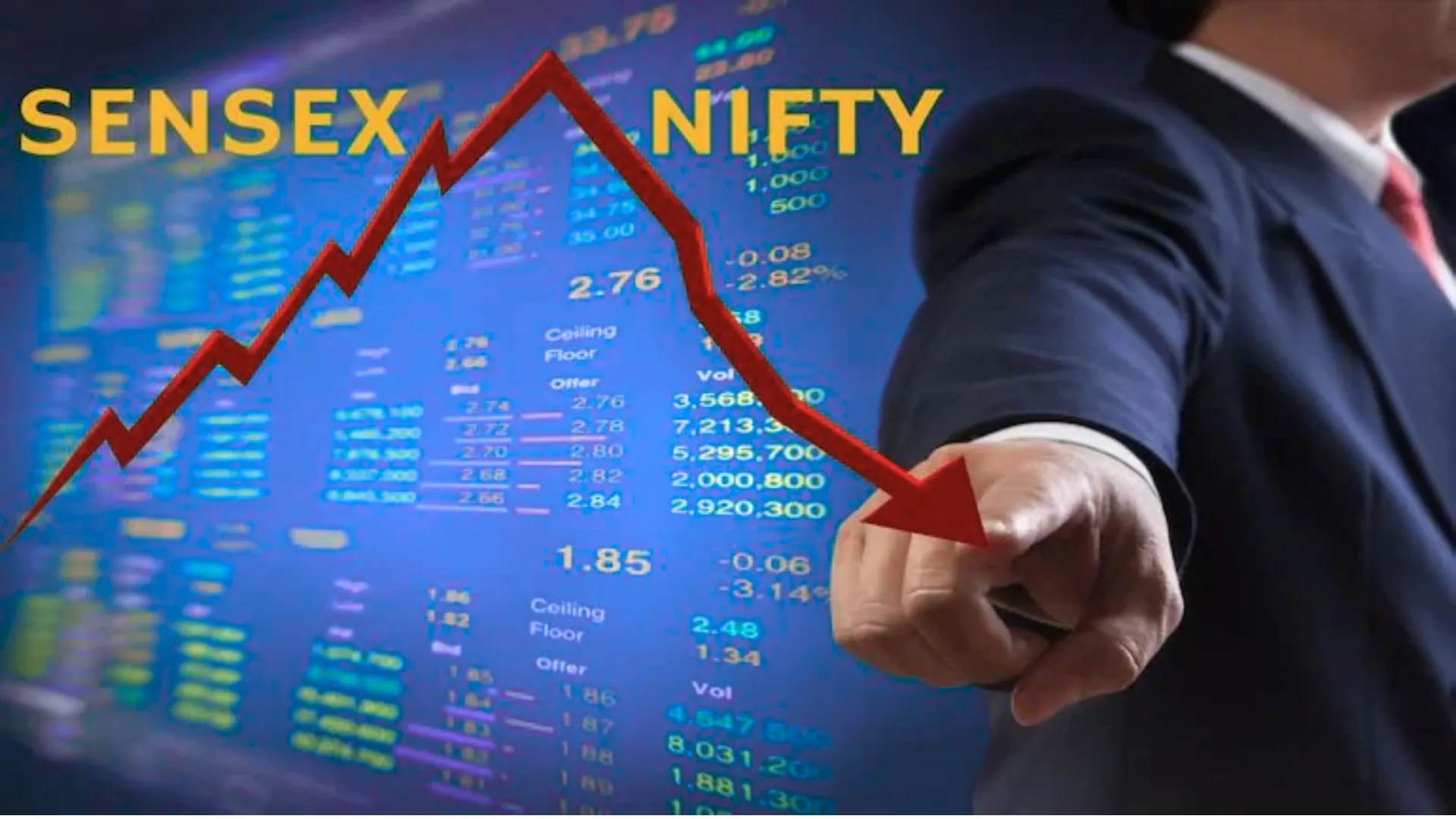 शुरुआती कारोबार में लुढ़का Sensex-Nifty, 19 पैसे टूटकर 85.29 रुपए प्रति डालर पर आया रुपया