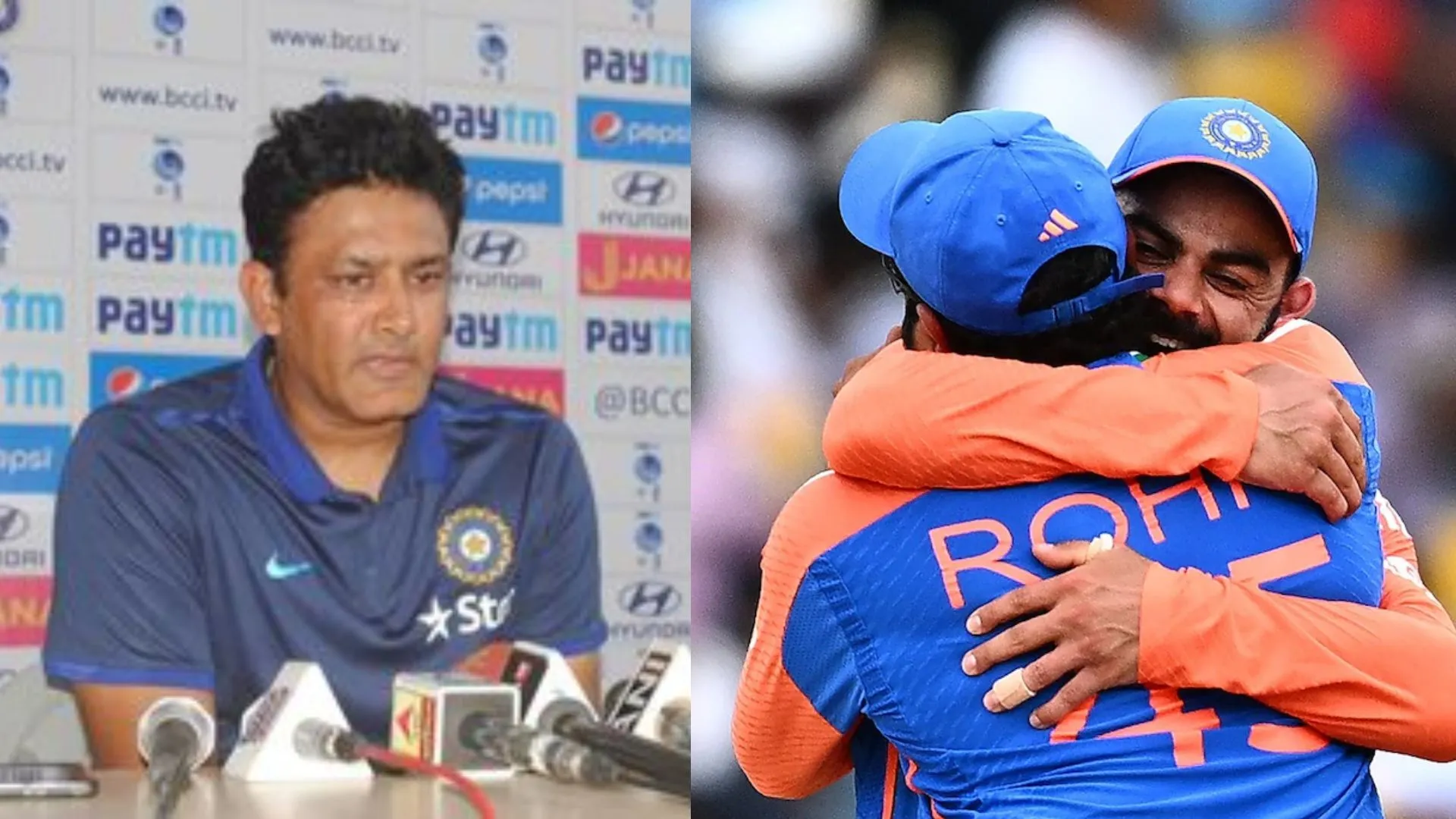 यह हैरानी की बात..... रोहित और विराट के संन्यास पर बोले कुंबले, कुछ दिन के अंतर पर ही विदा हो गए दो महान खिलाड़ी 