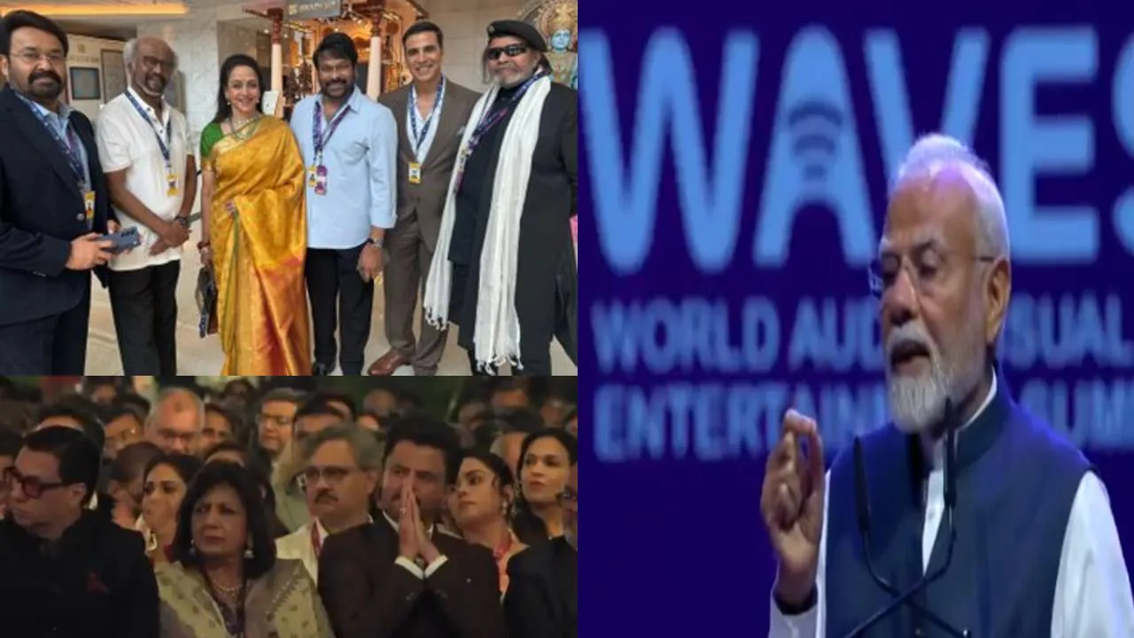 WAVES 2025: वेव्स समिट का पीएम मोदी ने किया उद्घाटन, कहा- सिनेमा देश की संस्कृति की आवाज