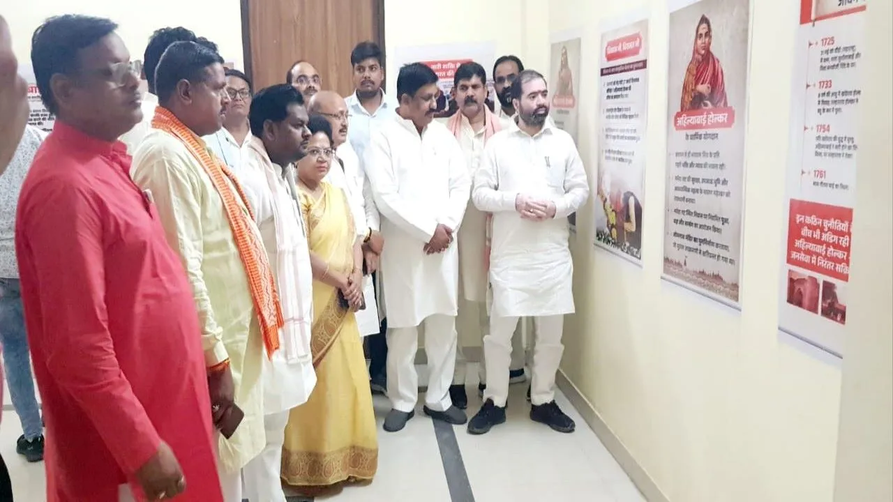 मानव कल्याण को समर्पित रहा अहिल्याबाई का सम्पूर्ण जीवन: सतीश शर्मा