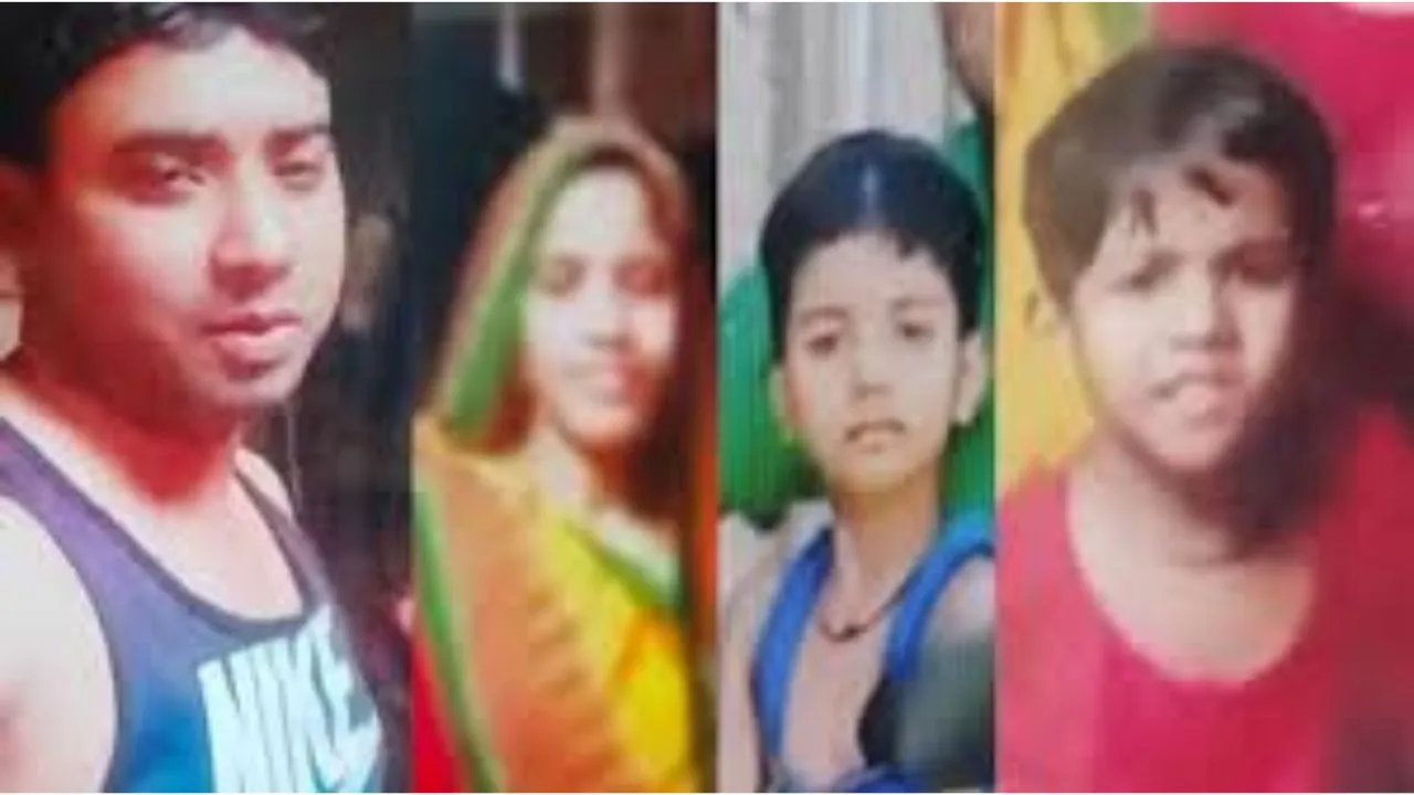 Unnao: युवक ने पत्नी और दो बेटियों को उतारा मौत के घाट, फिर खुद भी फांसी लगाकर दी जान, चार मौतों से इलाके में फैली सनसनी