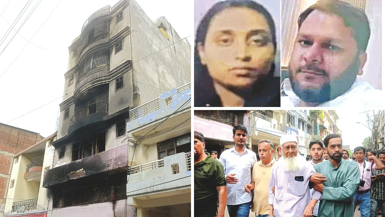 कानपुर अग्निकांड: 80 साल के पिता को बचाने में सफल रहा दानिश, परिवार और खुद को न बचा सका, आग की चपेट में आकर जिंदगी हारा