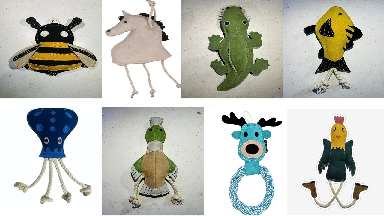 कानपुर : चमड़े के बने पेट्स ट्वॉय बिखेरेंगे ट्रेड शो में जलवा