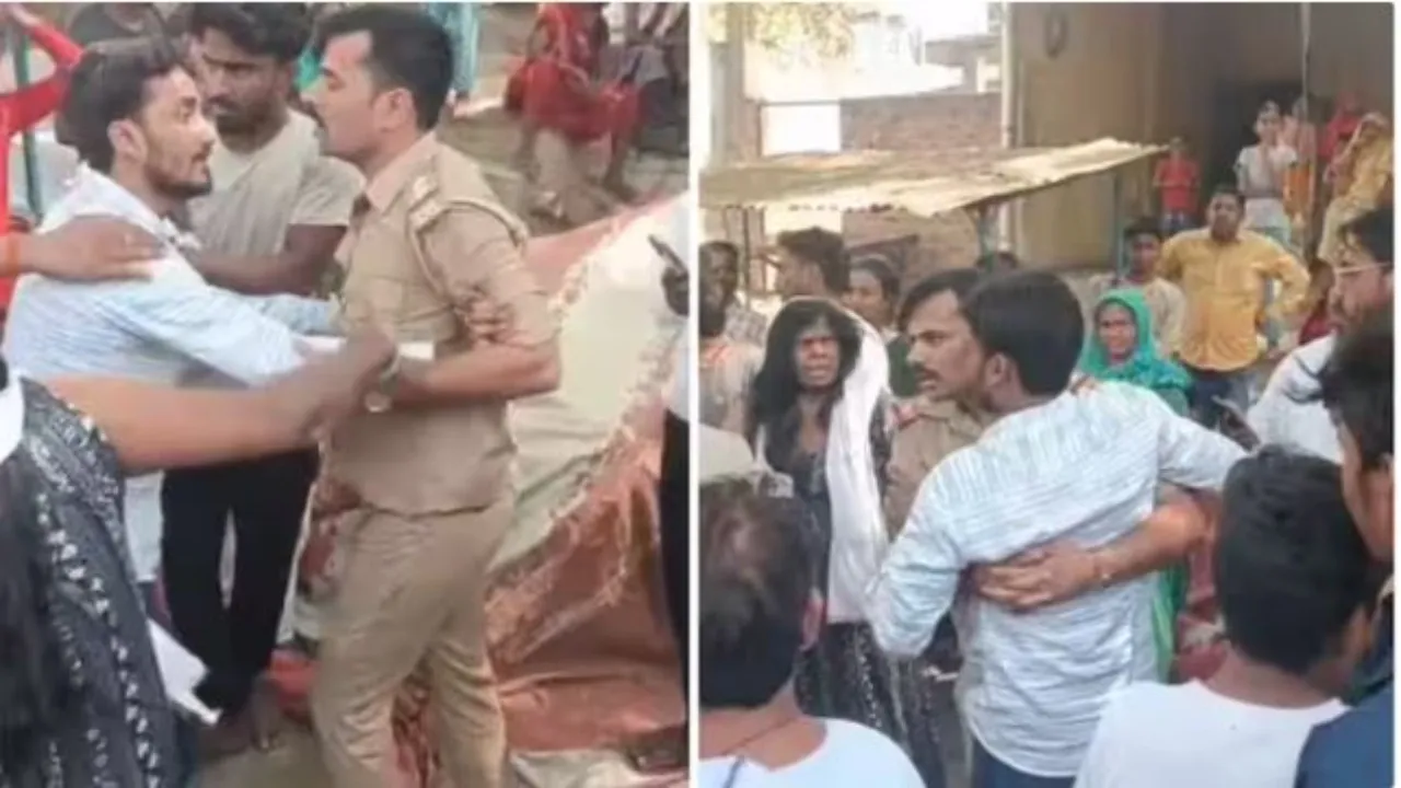 Lucknow News : दरोगा से हाथापाई कर वर्दी फाड़ने वाला आरोपी भेजा गया जेल, महिला समेत अन्य आरोपियों की तलाश जारी