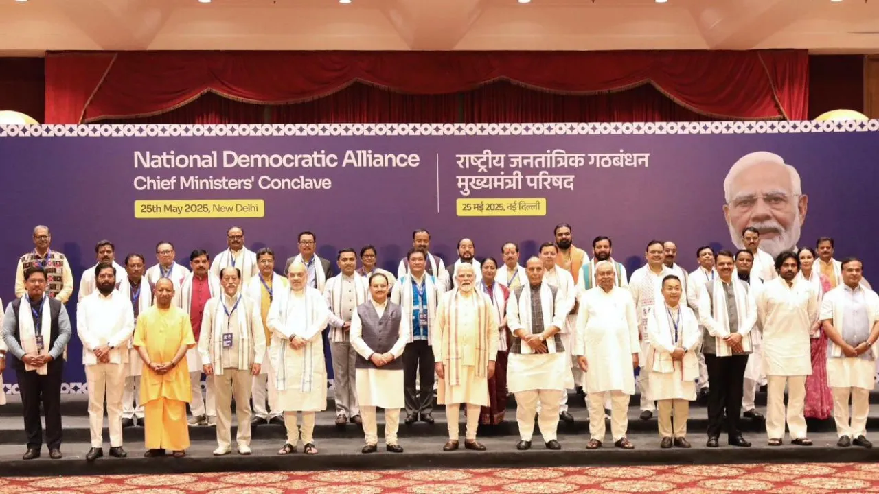 जातिगत जनगणना की सराहना और ऑपरेशन सिंदूर को सैल्यूट... NDA की बैठक में सशस्त्र बलों की प्रशंसा का प्रस्ताव पारित